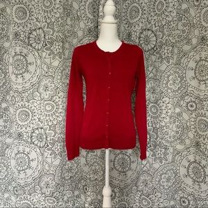 Croft & Barrow Women’s Small Red Cardigan